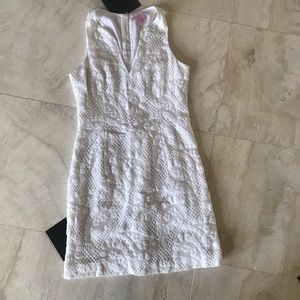 Lilly Pulitzer White Shift Dress